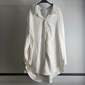 Oak and Fort women long sleeve blouse size OS